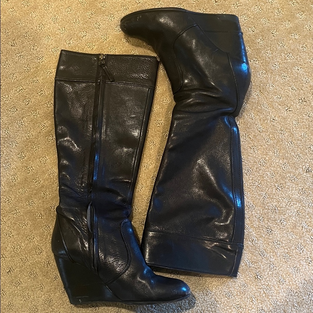 Fendi Black Leather Boots